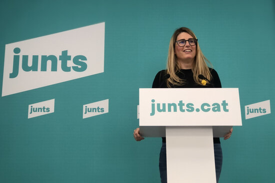 Junts per Catalunya spokesperson Elsa Artadi (Courtesy of JxCat)